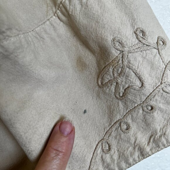 Scully Womens Beige Western Rodeo Fitted Long Sleeve Shirt Embroidered Size M - Picture 13 of 13